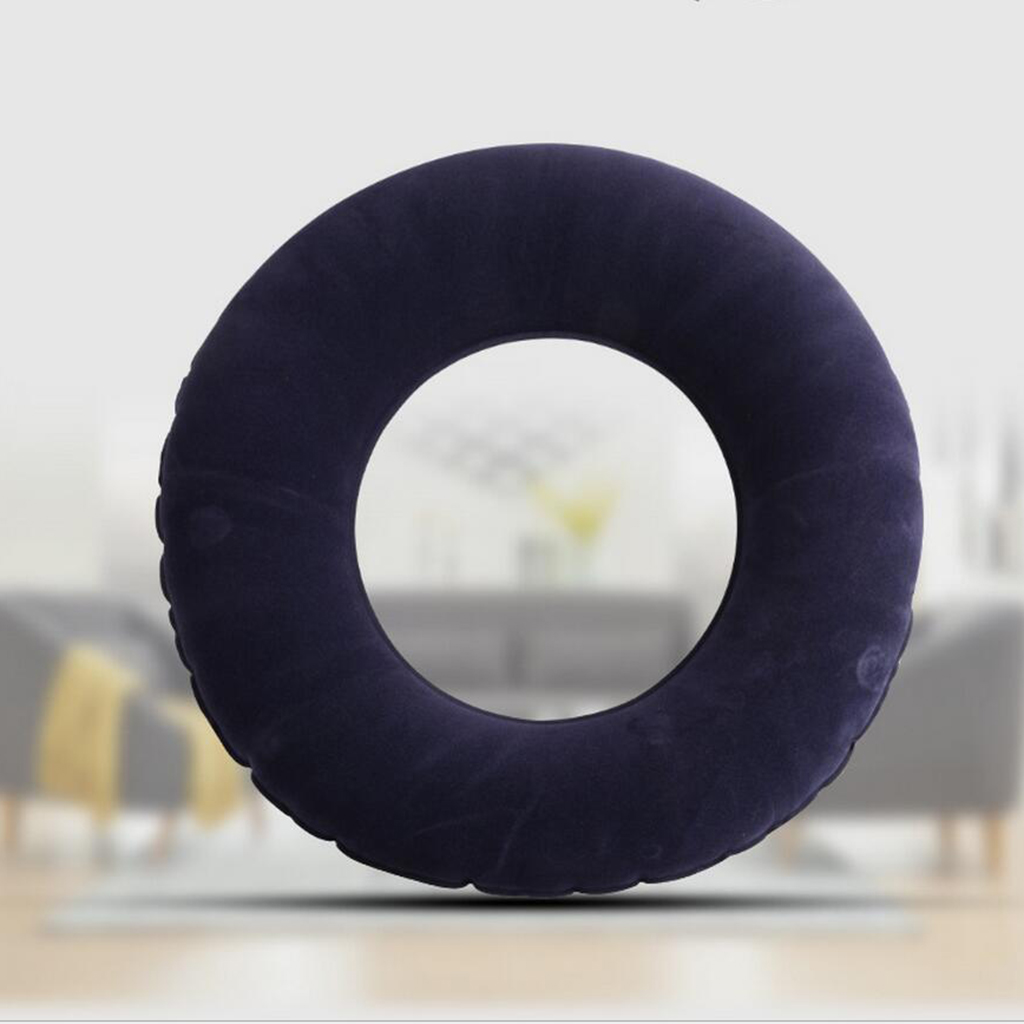 Inflatable Donut Seat Cushion Bedsore Hemorrhoid Pain Relief Gifts 16 Inch /40cm