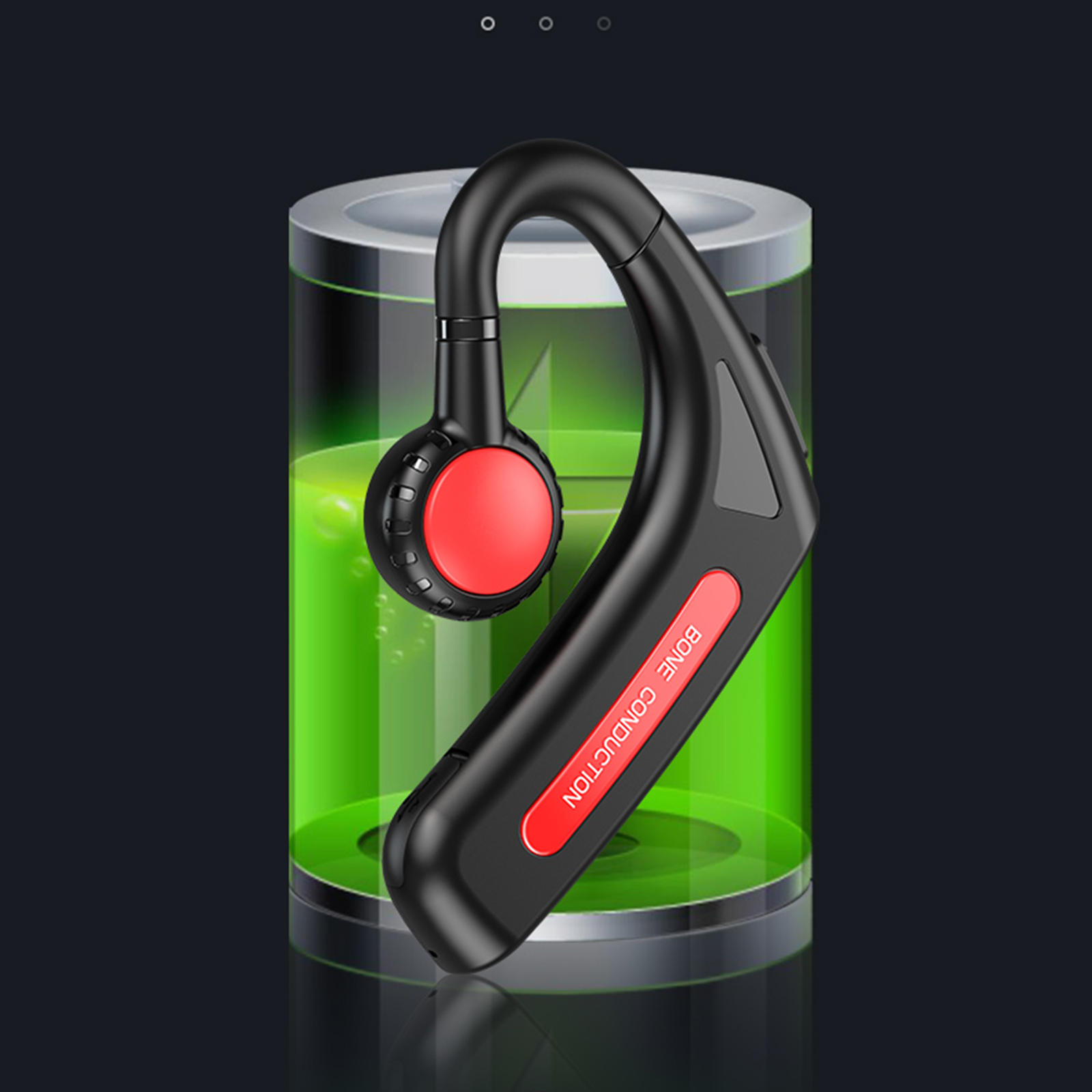 Bone Conduction Headphones 170mAh Ear Hook Style Headset Earphone NFC Function Earbuds Waterproof for Driving Swimming Fitness