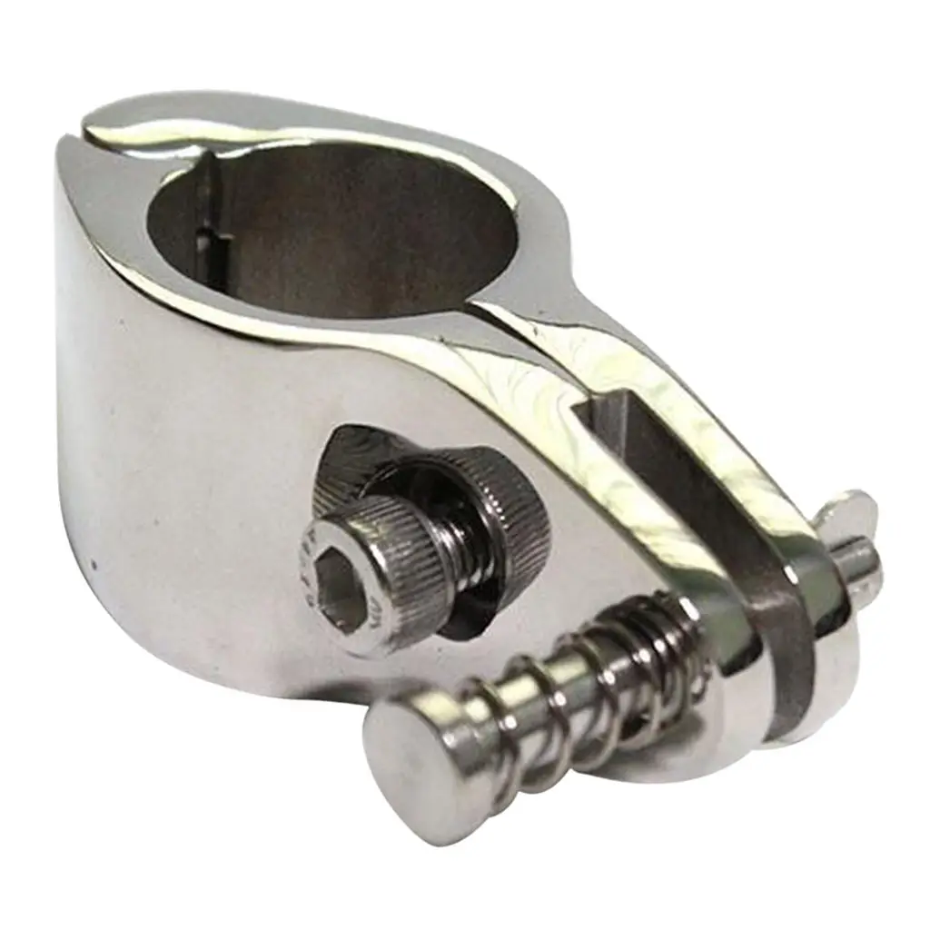 Marine Grade 316 Stainless Steel Top Jaw Slide Boat Hardware Fitting for 25mm Round Tube