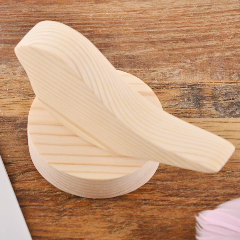 Bird Shaped Wood Sunglasses Eyeglass Rack Display Stand Holder Organizer Home Office Decor