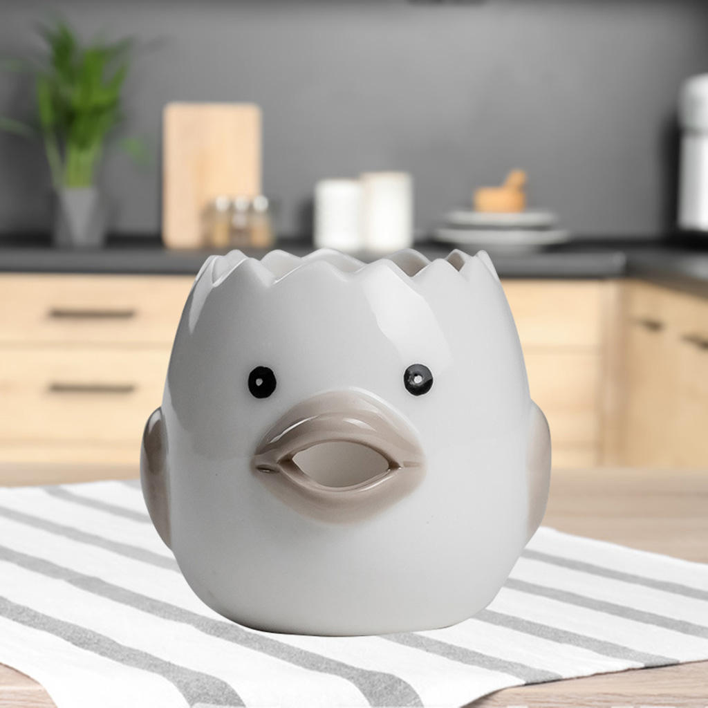 Creative Cartoon Chicken Egg White Divider Tool Yolk Filter Gadgets Kitchen Accessories Separating Divider Tool