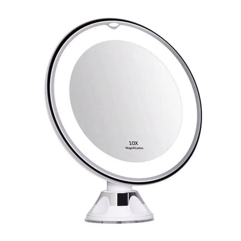 10X LED Espelho Maquiagem Espelho Espelho Flexível