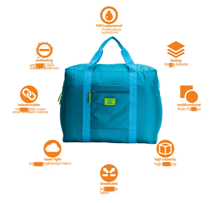 bagagem roupas saco de classificação oxford roupas duffle saco de embalagem