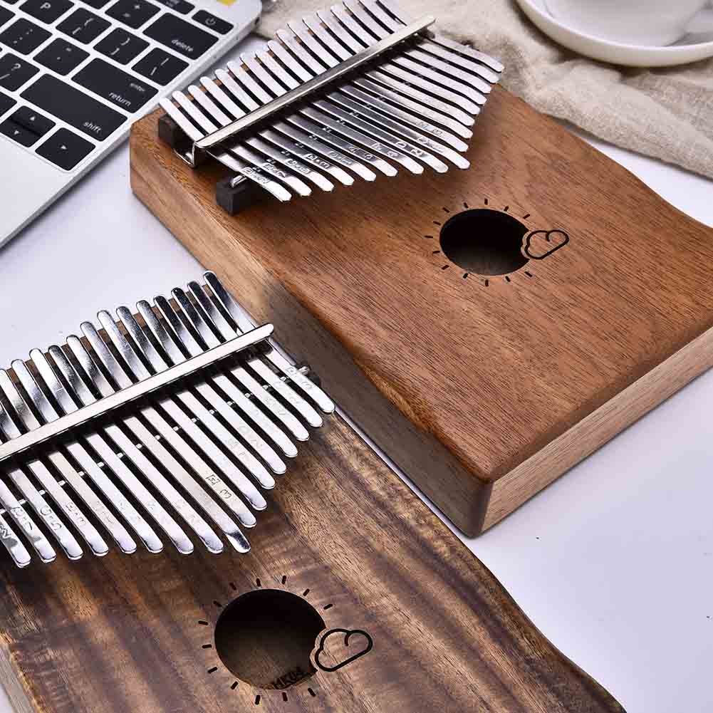Presentes de Percussão Profissional Chaves Kalimba Mbira Likes Mogno Sólido Madeira Polegar Piano Dedo Cmg786 17 18 Esporte e Lazer