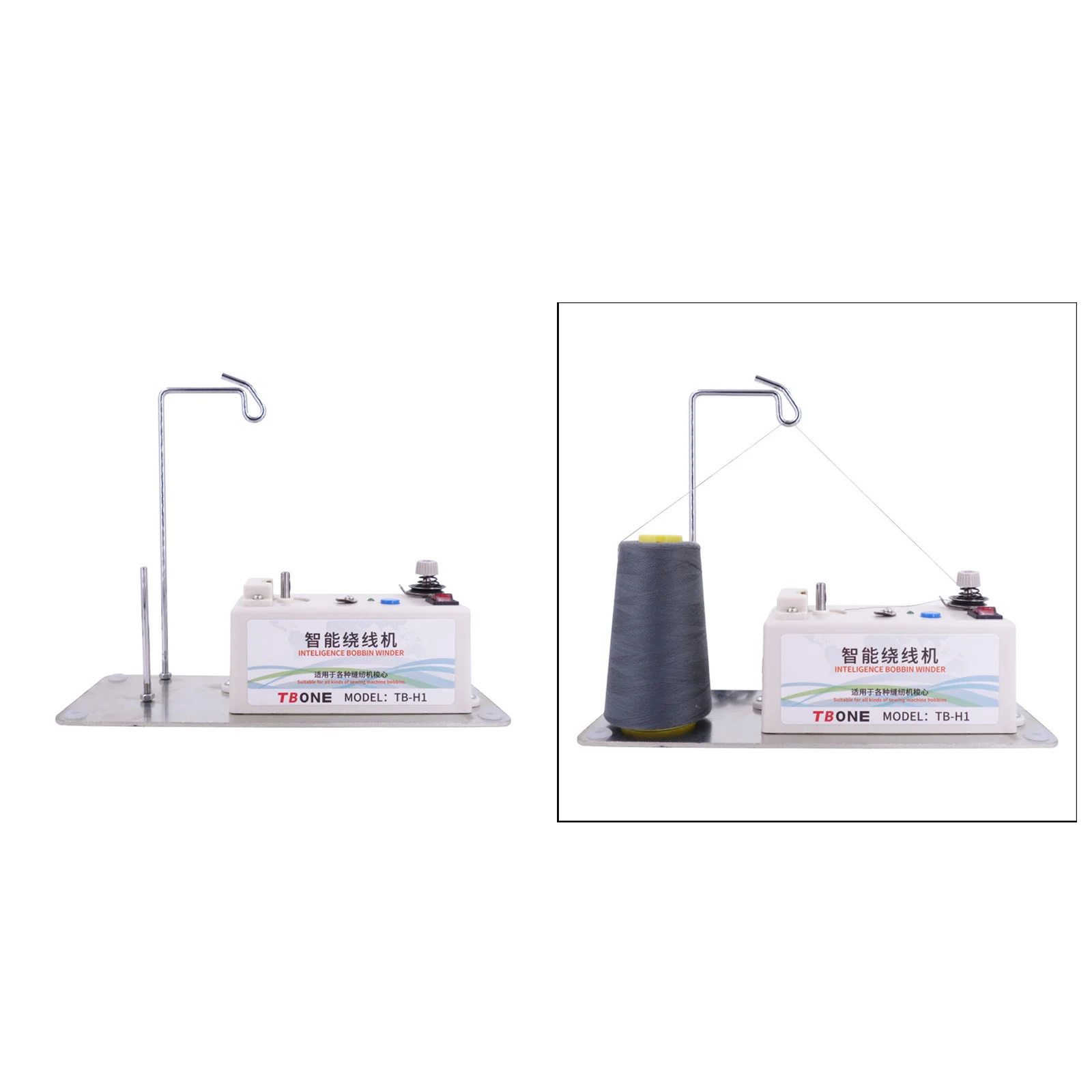 Automatic Bobbin Winder Sewing Bobbin Winder with Spool Thread Stand Automatic Thread Sewing Machine Accessory