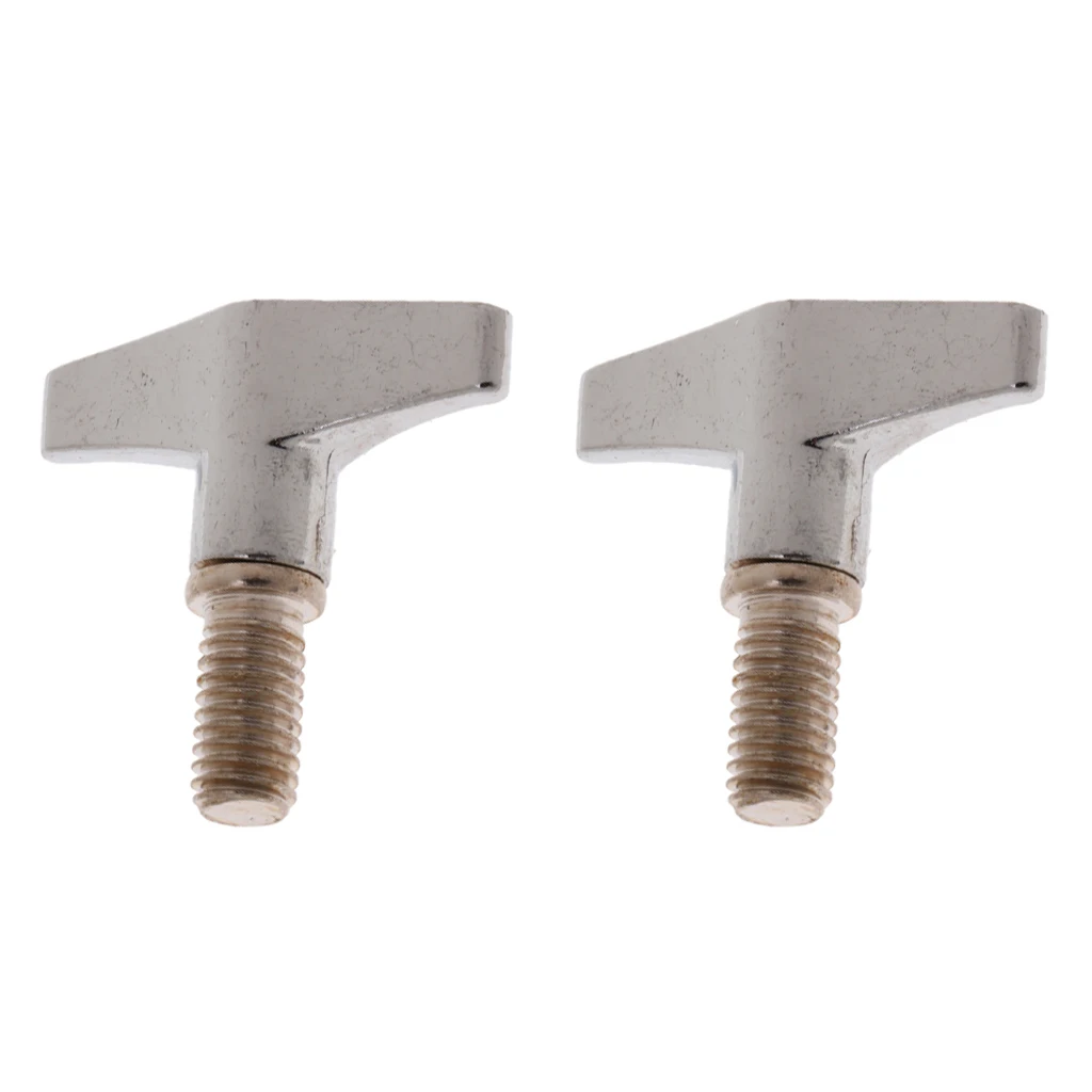 2-pack Drum Set Cymbal Stand Wing Nut Screws DIY for Drummers