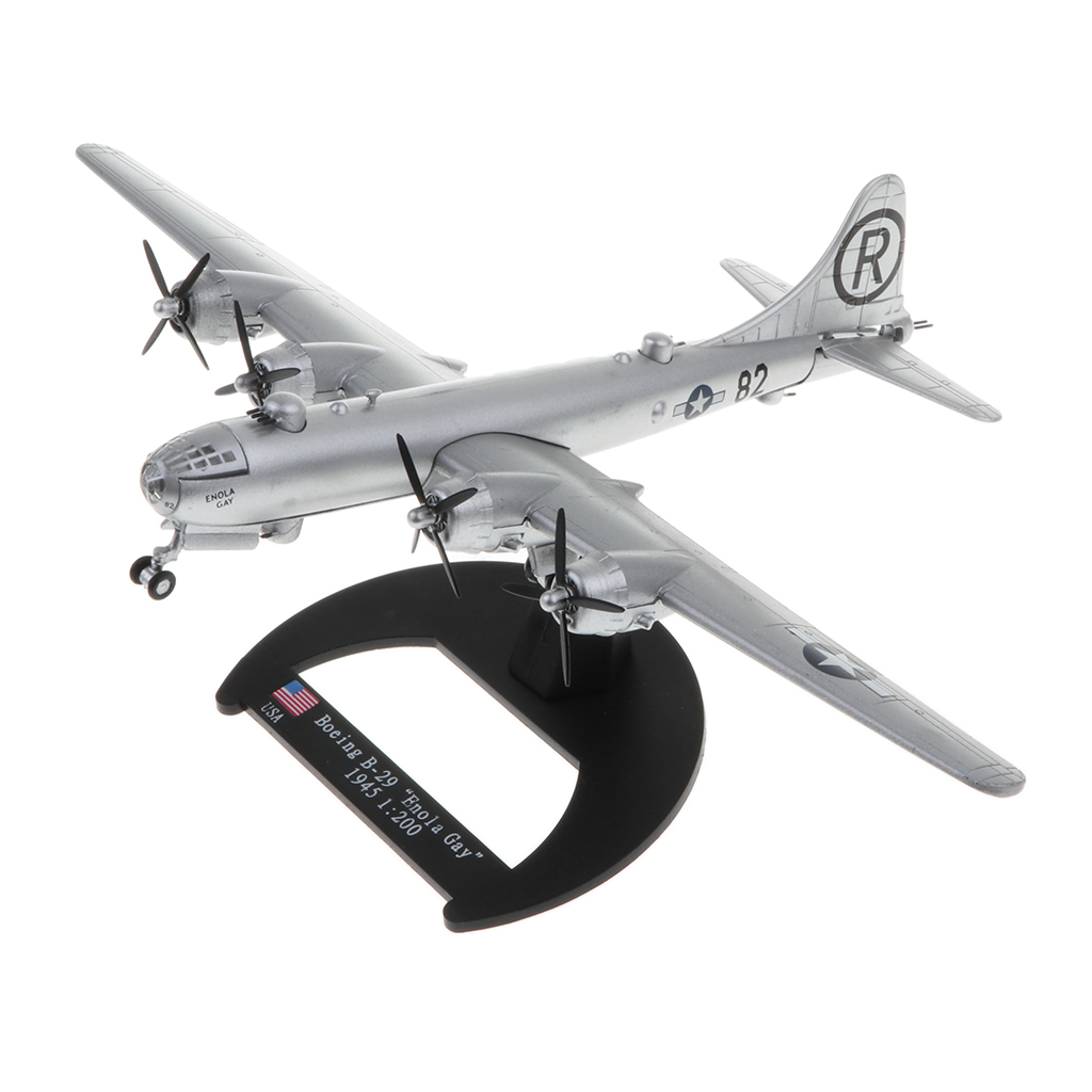 1/200 Boe Ing B-29 Enola Gay Aircraft - USA Superfortress Heavy Bomber Model