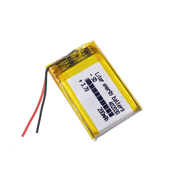 3.7 V 200 MAh 402030 LiPo Batteria Ricaricabile Ai Polimeri Di