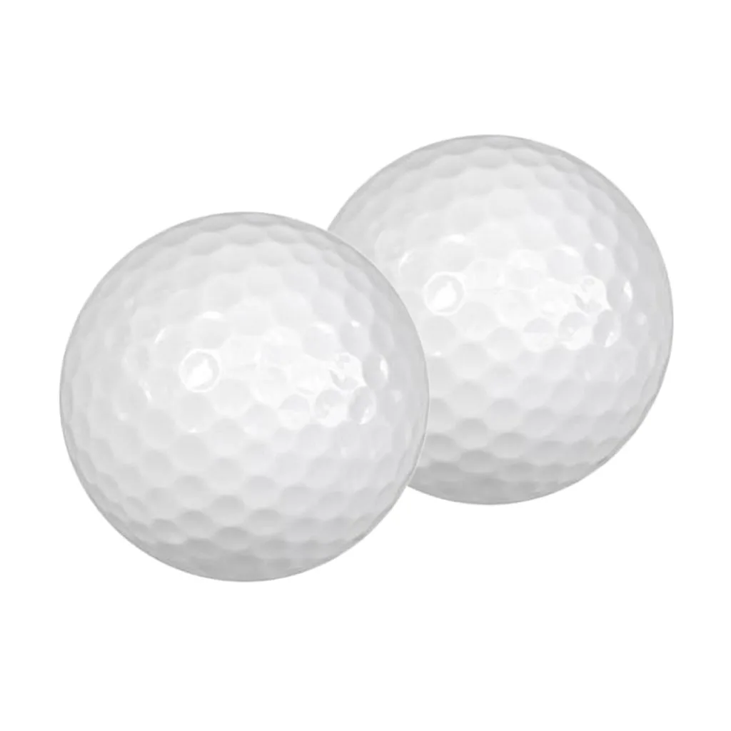 2 Pcs Floating Golf Balls Indoor Outdoor Practice Golf Training Aid