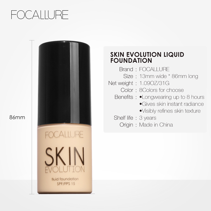 Best of Wholesale FOCALLURE Face Makeup Foundation Makeup Base Liquid Foundation Concealer Whitening Moisturizer Oil-control Cosmetics Reviews & Tips - Image 6