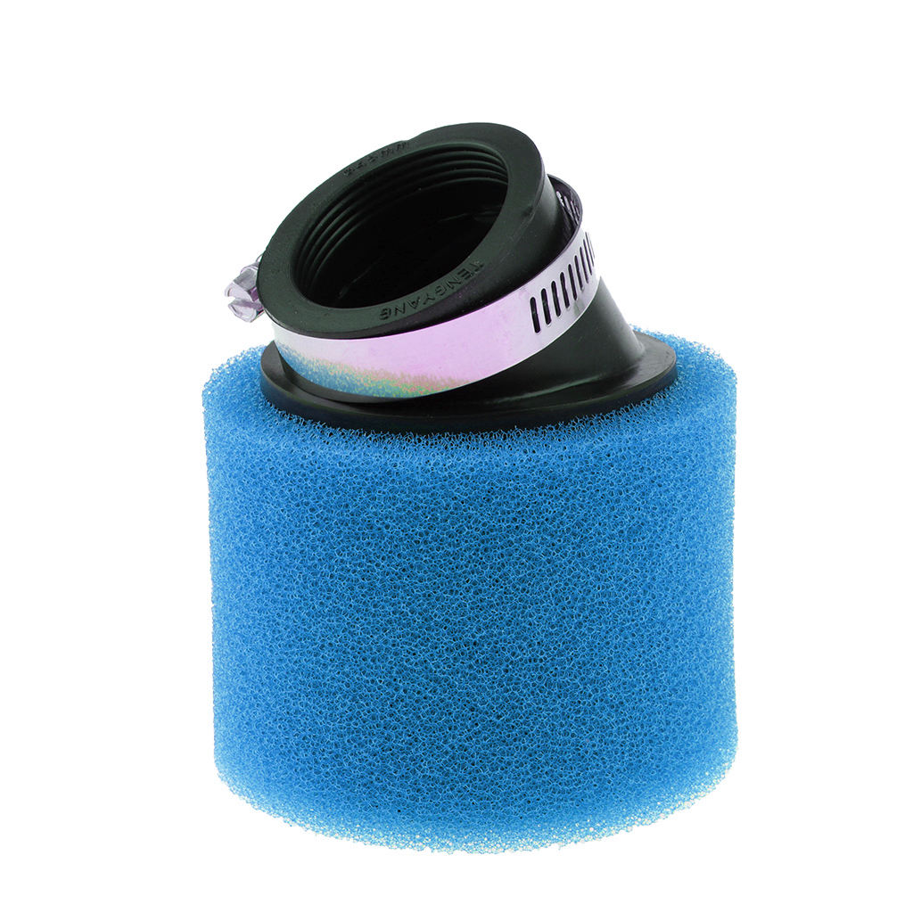 Universal Angle Bent Foam Air Filter Washable Motorcycle ATV Air Filter for Pit Quad Dirt Bike ATV Buggy 45mm