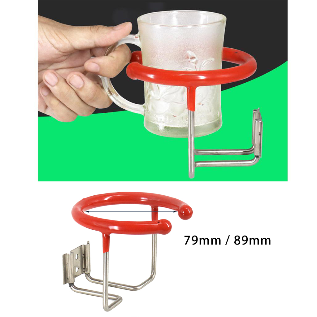Stainless Steel Boat Ring Cup Drink Holder for Boat/ Yacht/ Truck/ Car / RV