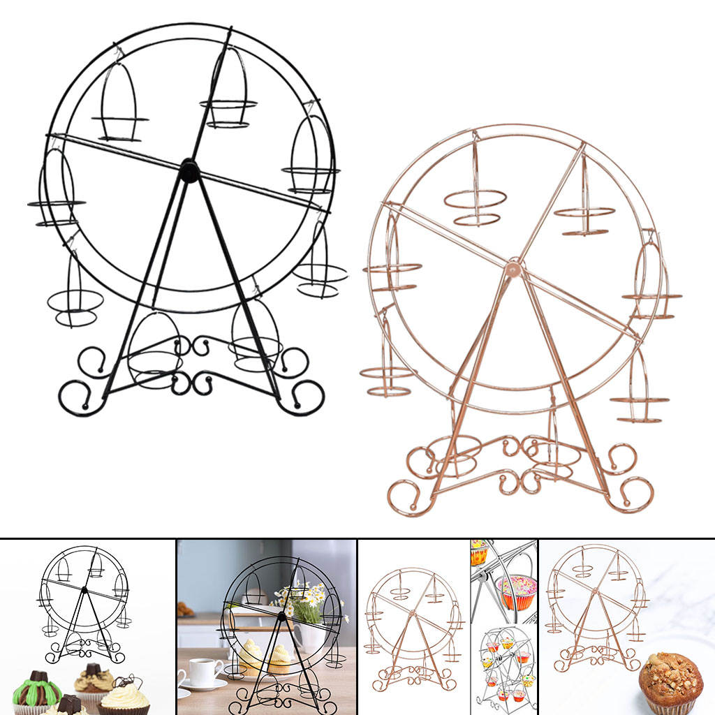 Observation Wheel Cupcake Stand Cake Stands Plates Cake Display Holder for Circus Party
