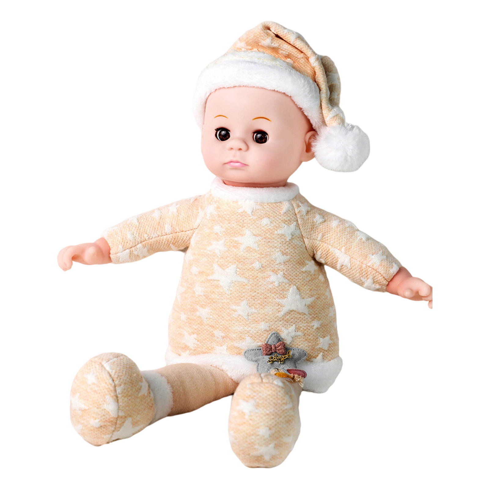 Cute Baby Doll with Speak Function Full Body Baby Boy for Kids 3 -4 Holiday Gifts