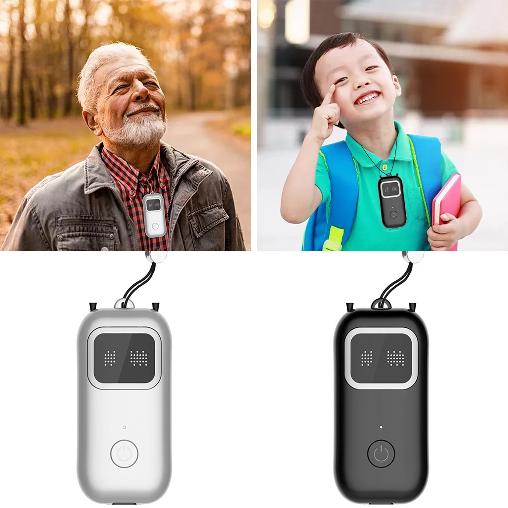 Air Purifier Wearable lonizer Charging Eliminates Smoke Necklace Car Interior Portable Hanging Neck Personal Travel Kids Adult