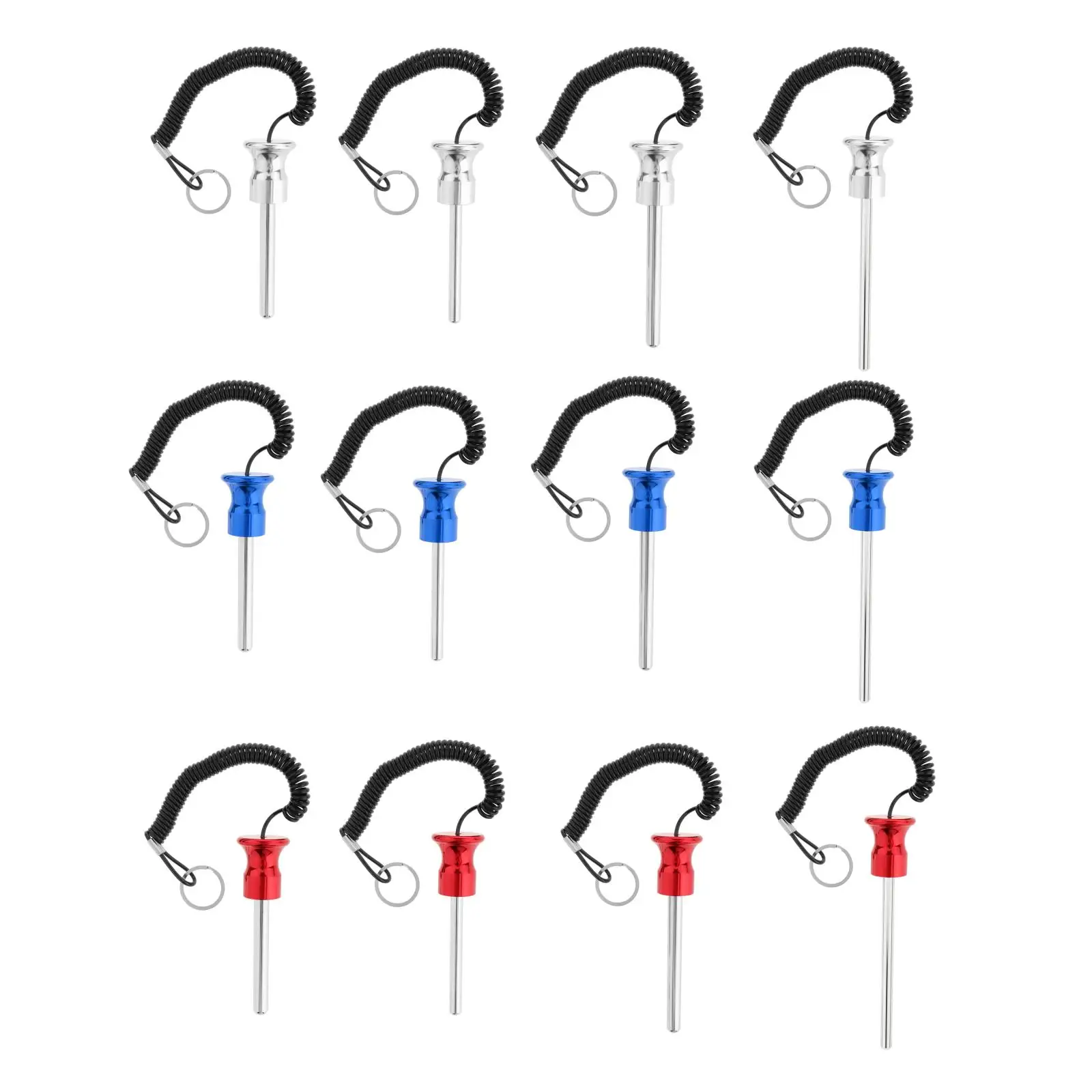 Magnetic Universal Weight Stack Pin with Lanyard Aluminum Alloy Strength Training Gym Equipment Parts Magnetic Universal Weight Stack Pin with Lanyard Aluminum Alloy Strength Training Gym Equipment Parts