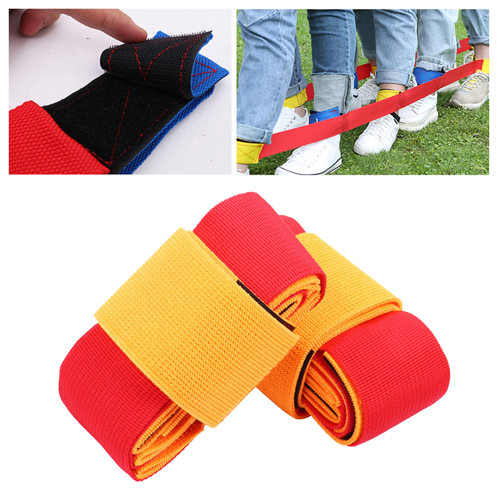 4 People Giant Footsteps Children Outdoor Sports Toys Game Training Equipment For Kids Adults Teamwork Games Interactive Toy