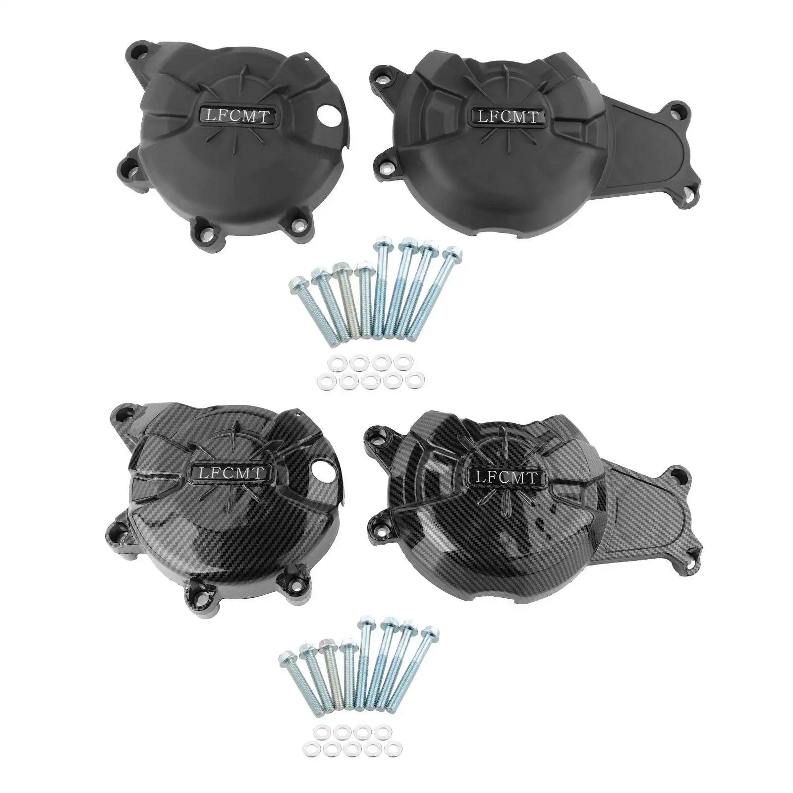Racing Engine Case Cover Kit Protective Motorcycles Protectors Guards Engine Bonnet Fits for Yamaha Mt-07 Fz-07 MT07 FZ07 14-21