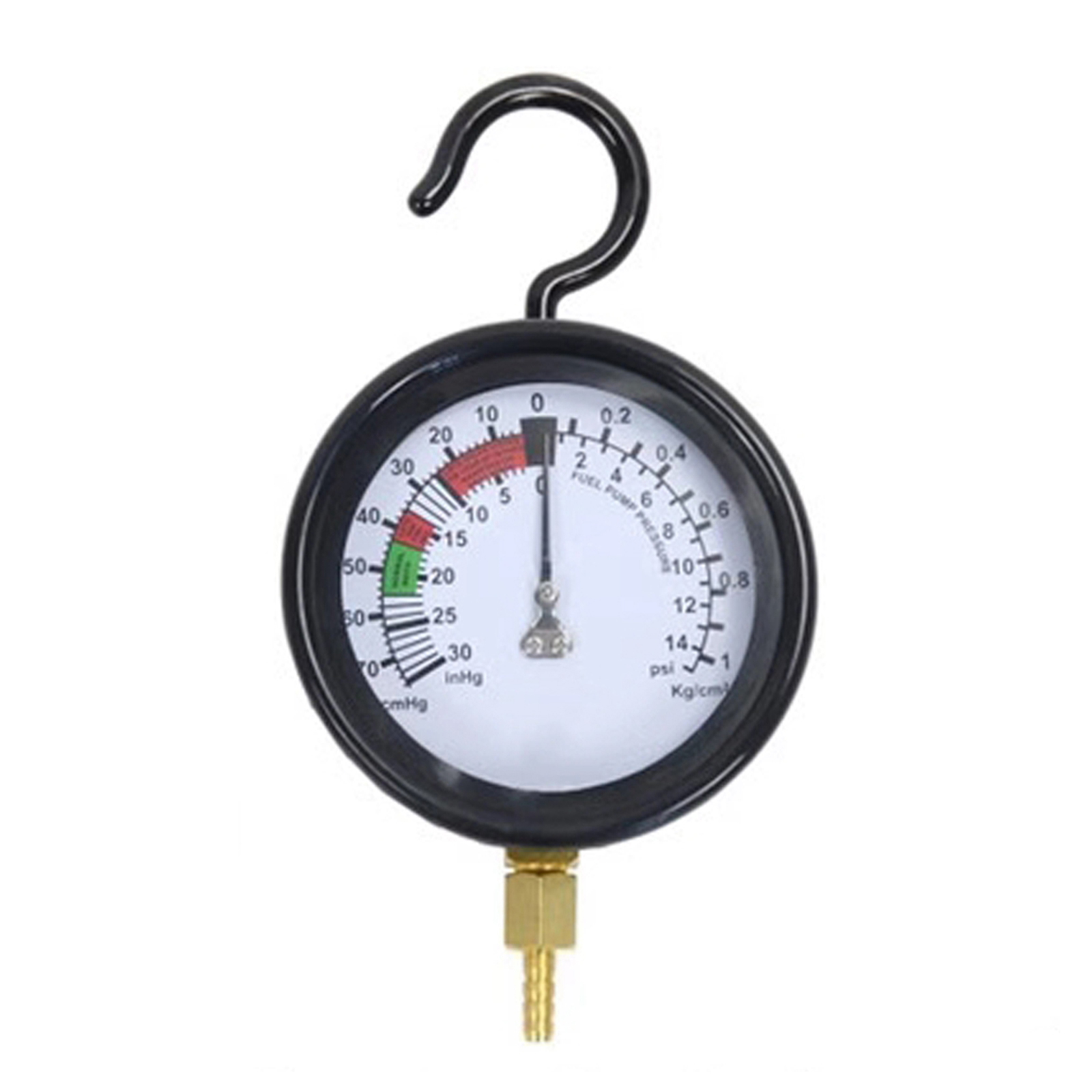 Vacuum Pump Tester Set Vacuum Gauge and Brake Bleeder Kit for Automotive with Adapters Case