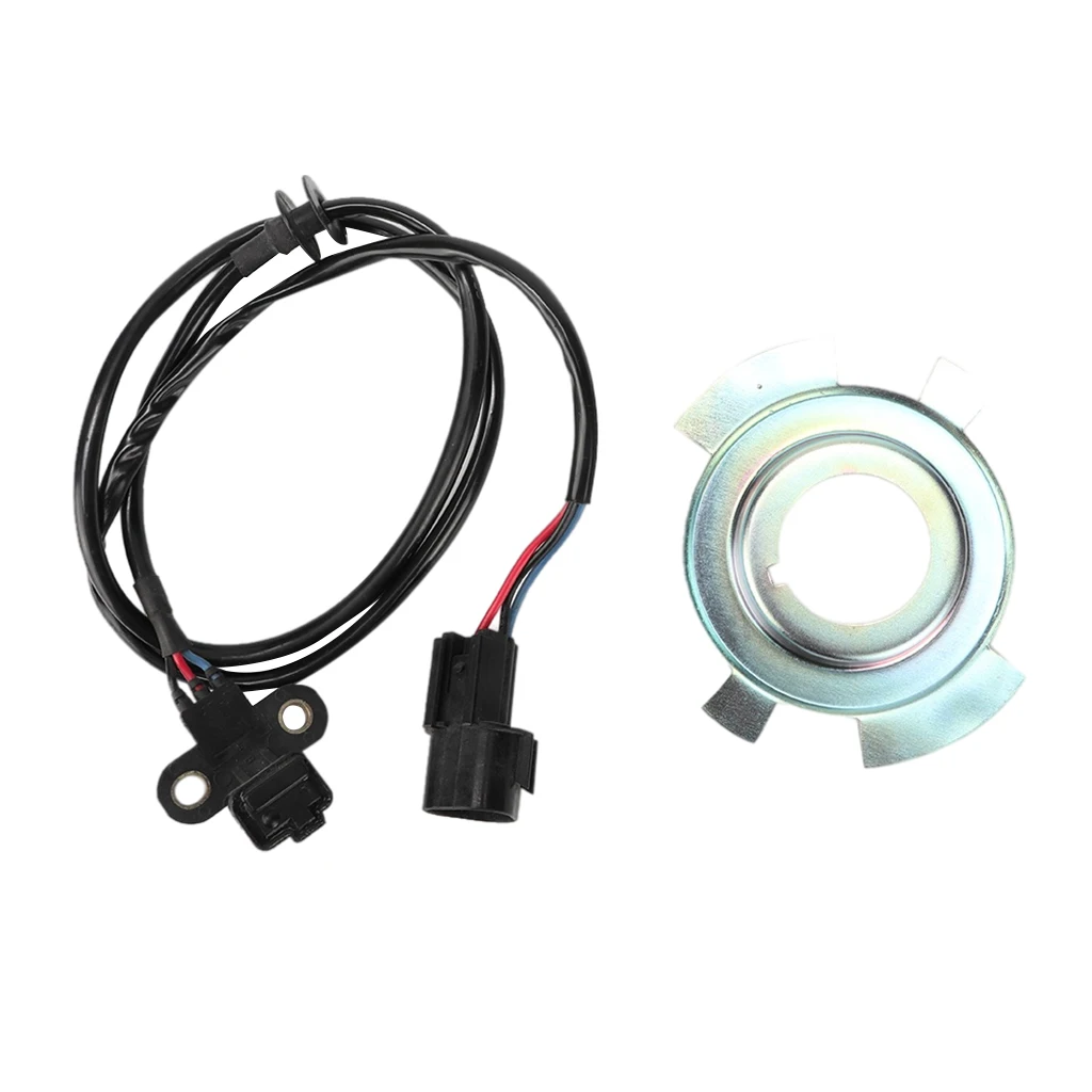 Car Crank Angle Sensor with Vane Plate MD348238 Spare Parts Easy Install