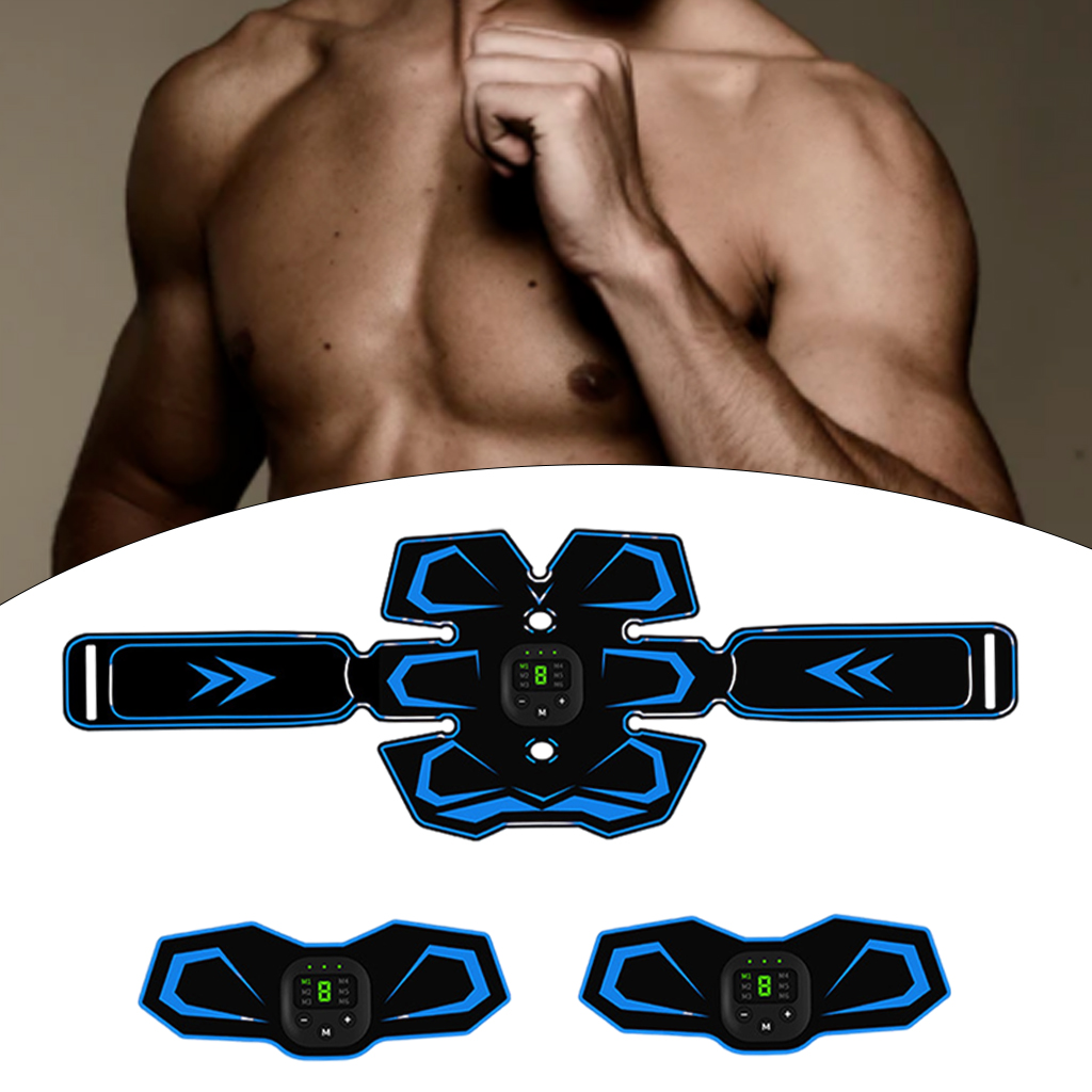 Abdominal Muscle Stimulator Trainer Abs Fitness Equipment Training Gear Muscles Toner Exercise At Home Gym Workout Equipment
