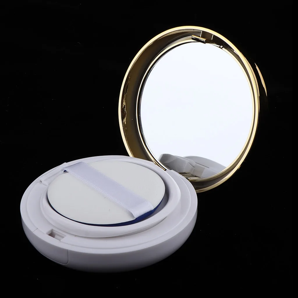 DIY BB Cushion Compact with External Case + Internal Case + Sponge + Puff + Mirror | Make Your Own Cosmetics