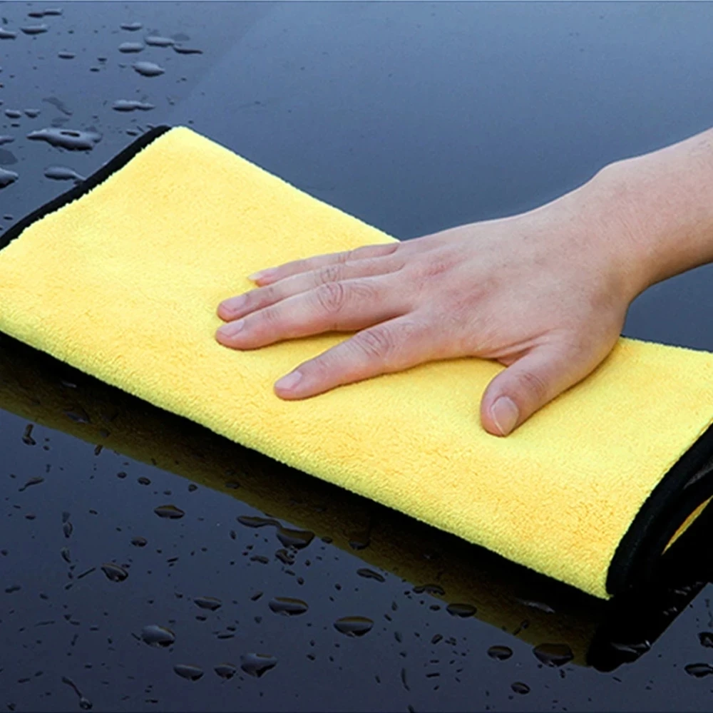 waters car wash 30X30cm Super Absorption Car Wash Microfiber Towel Home Appliances Glass Cleaning Washing Clothes With High Density Coral Velvet waters car wash