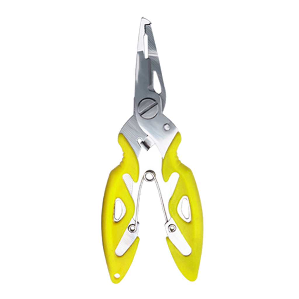 Hook Remover Secure Fishing Plier Scissor Cutting Line Kayak Stainless Steel