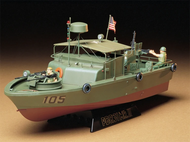 61882Tamiya 35150 US Navy Patrol Boat River PIBBER 1:35 Bausatz NEU in OVP 