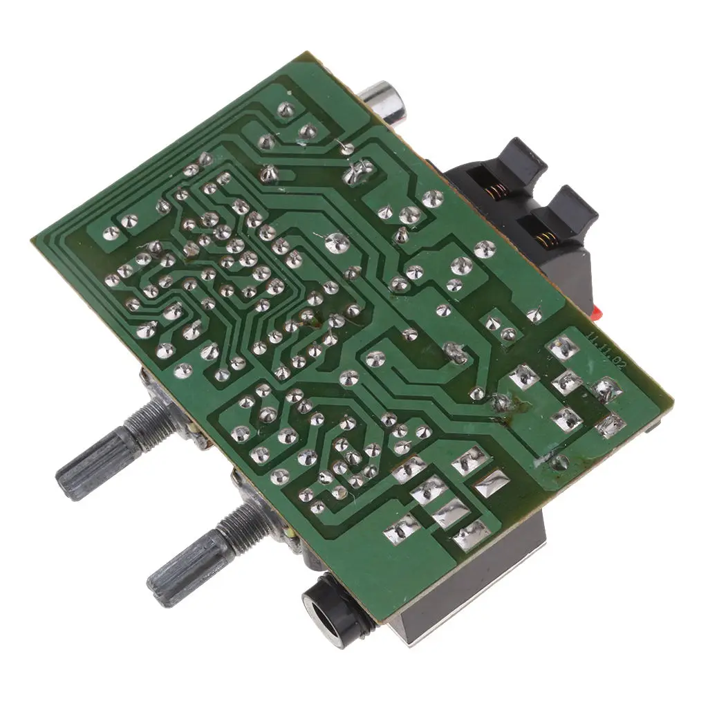 12V Power TDA2005 Dual Channel Digital Amplifier Board Microphone Stand