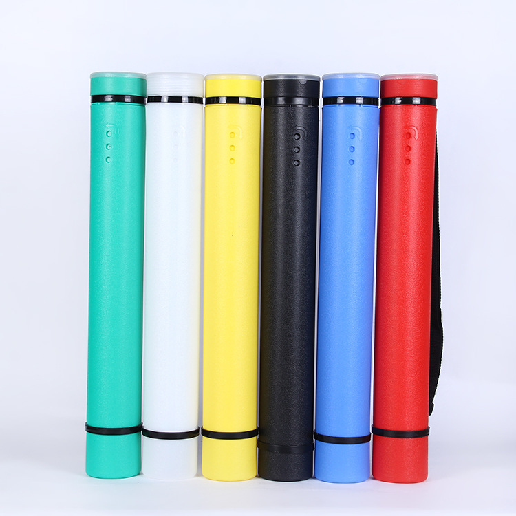 Tube De Stockage Télescopique Pour Affiches Et Dessins - Extensible De 50 à 90 Cm, étanche, Avec Sangle De Transport - 8