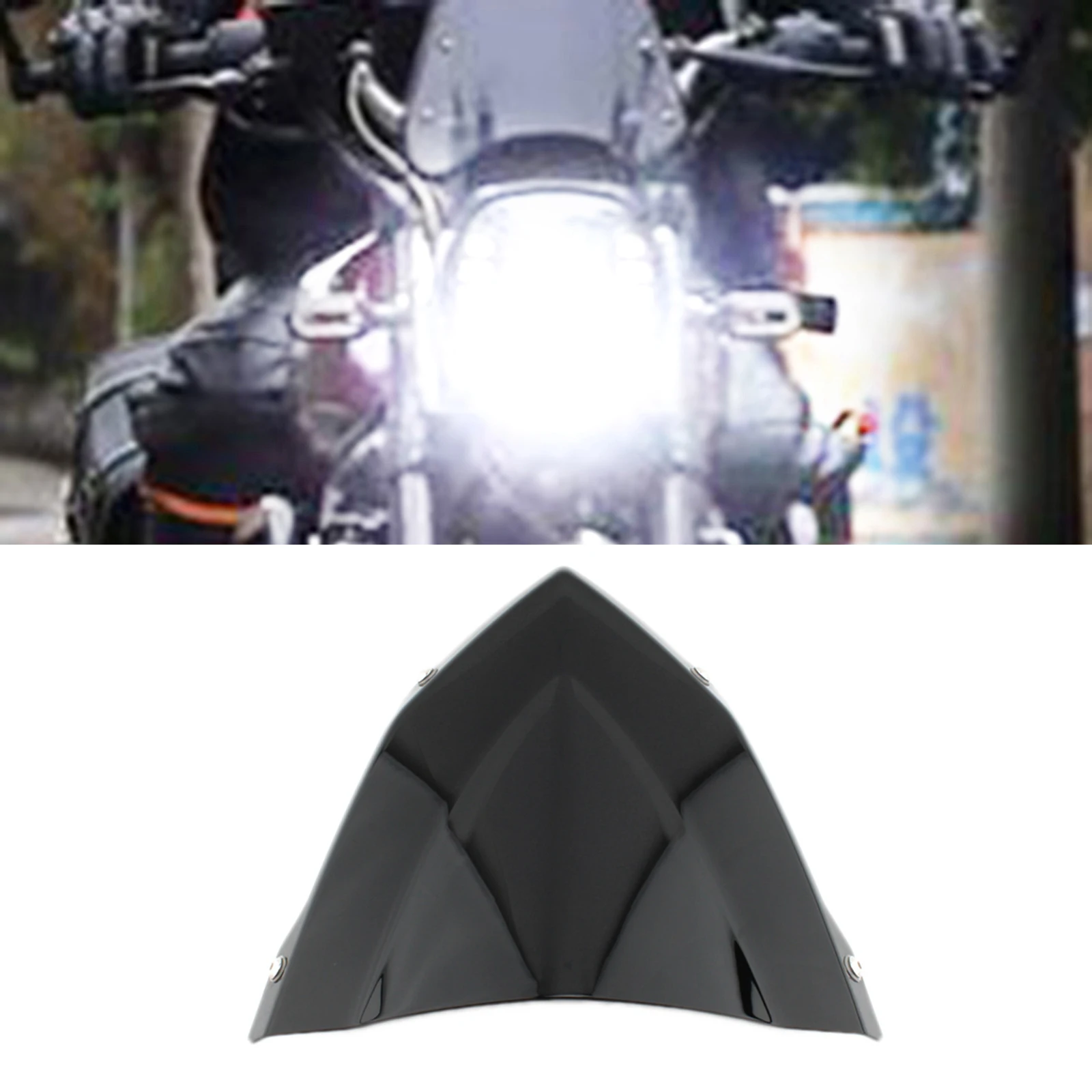 Front Windshield Windscreen Wind Deflectors For YAMAHA MT07 FZ07 14-20 Motorcycle Accessories.