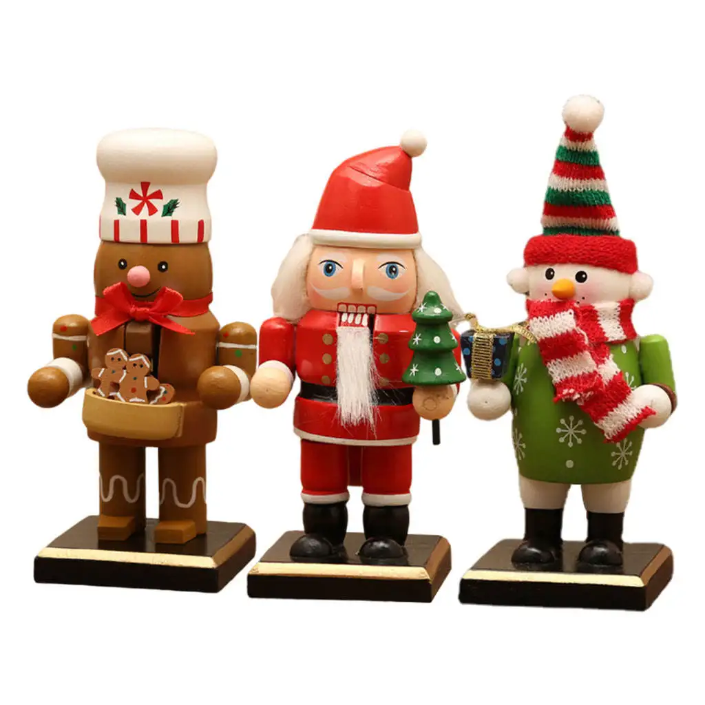 Nutcracker Doll Xmas Party Supplies Christmas Ornaments for Party Home Christmas