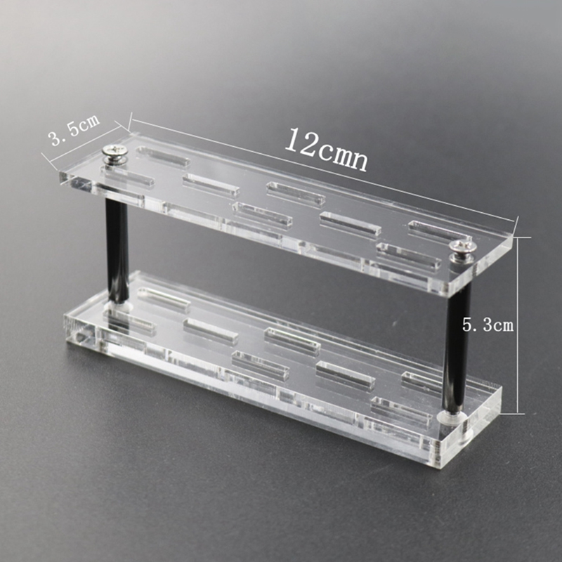 Acrylic Earring Try On Stick Forecast Shop Special Tool Ear Stud Jewelry Trial Display Holder Stand Case Shelf Organizer
