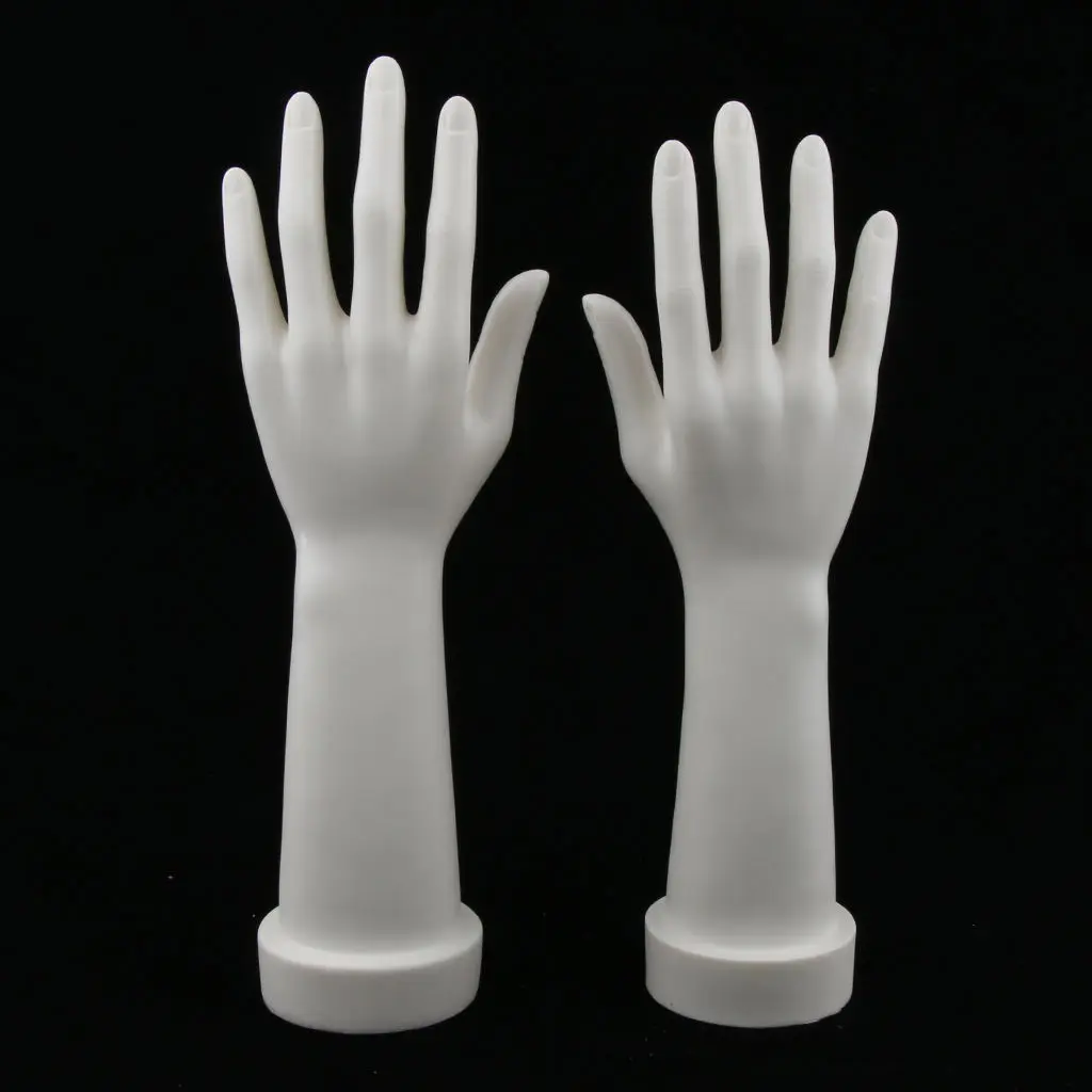 Female Mannequin Hand Arm Display Women Gloves Jewelry Model Right Left 