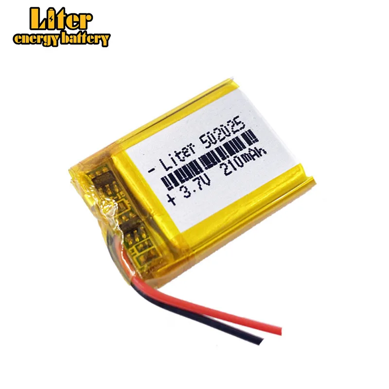 AKZYTUE UL 3.7V 300mAh 602030 Lipo Battery Rechargeable Lithium Polymer ion Battery Pack with JST Connector 