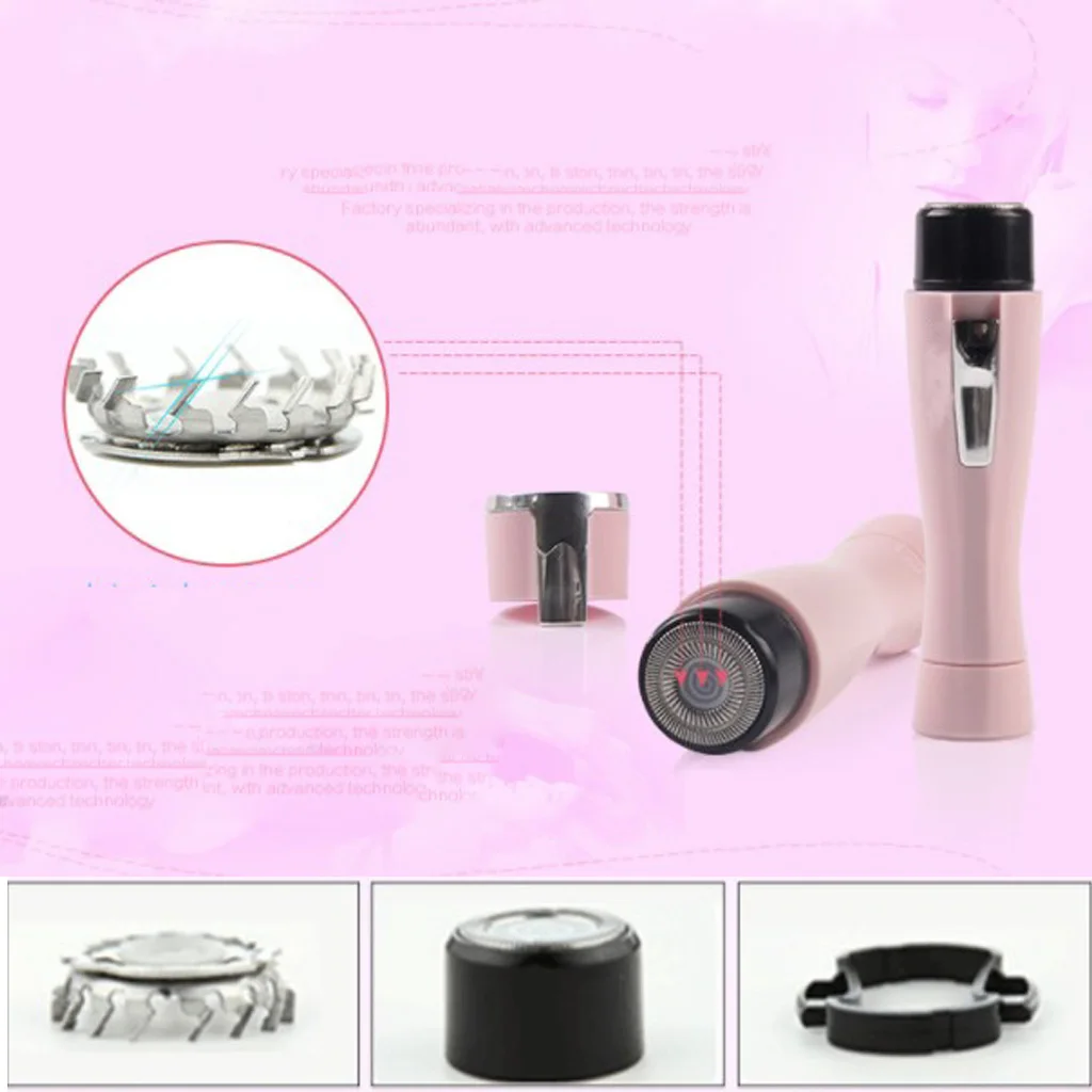 Waterproof Cordless Electric Epilator Hair Remover Trimmer Shaver for Women
