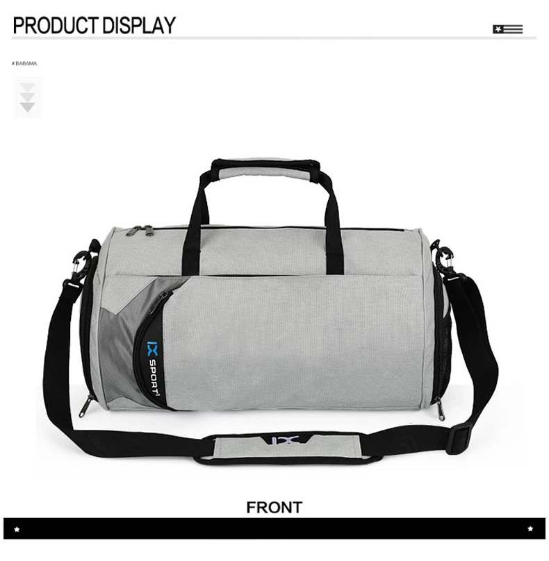 Waterproof Sport Bags Men Large Gym Bag Women Yoga Fitness Bag Outdoor Travel Luggage Hand Bag with Shoe Compartment 2019 (14)