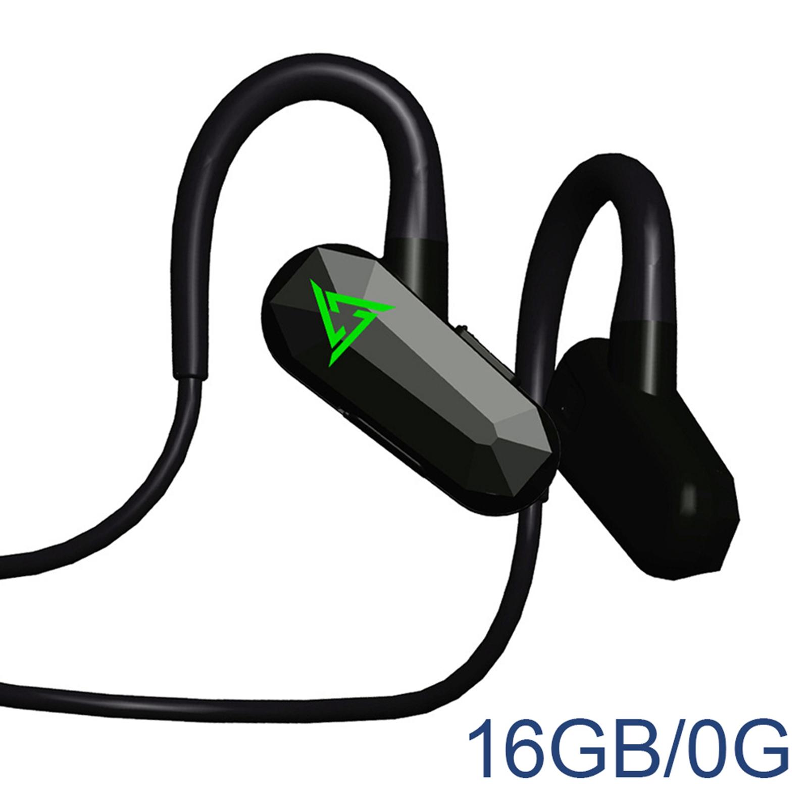 Bone Conduction Earphones Bluetooth 5.0 IPX5 Waterproof Bass Lightweight Stereo Sports Headset for Gaming Jogging Bicycling Home