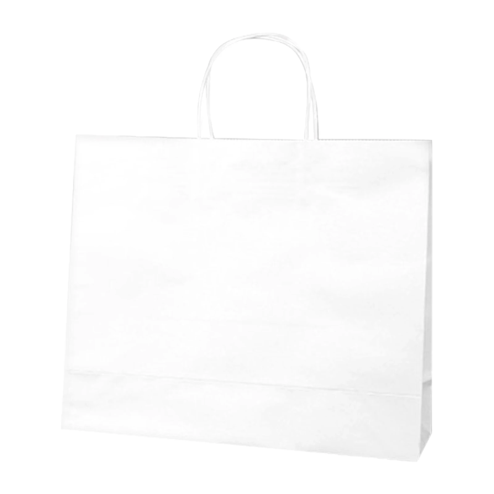 Gift Bag Present Candy Favor Shopping Loot Bags Retail Bags Recyclable White