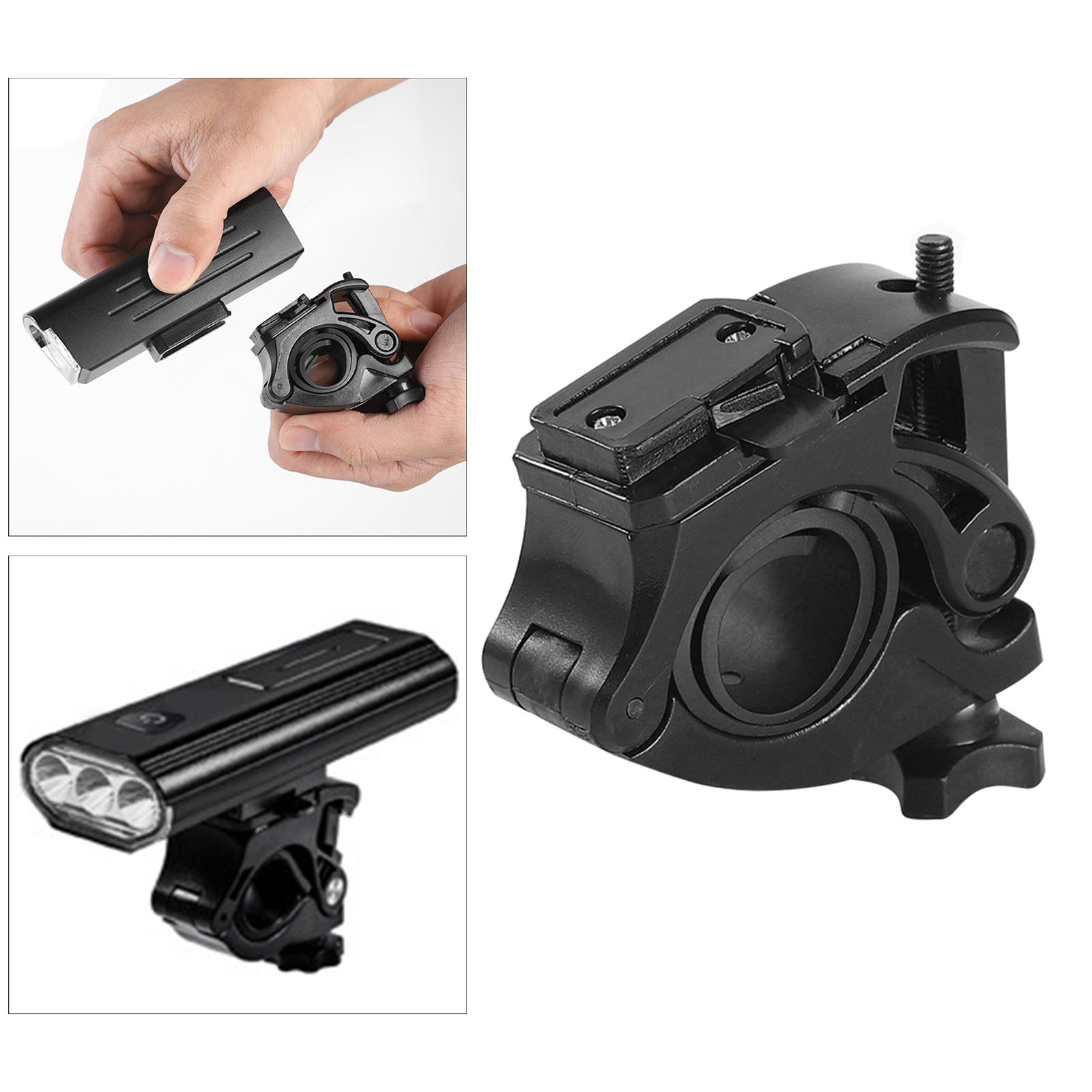 Bicycle Light Holder Bike Headlight Bracket for LED Flashlight Torch Lamp Cycling