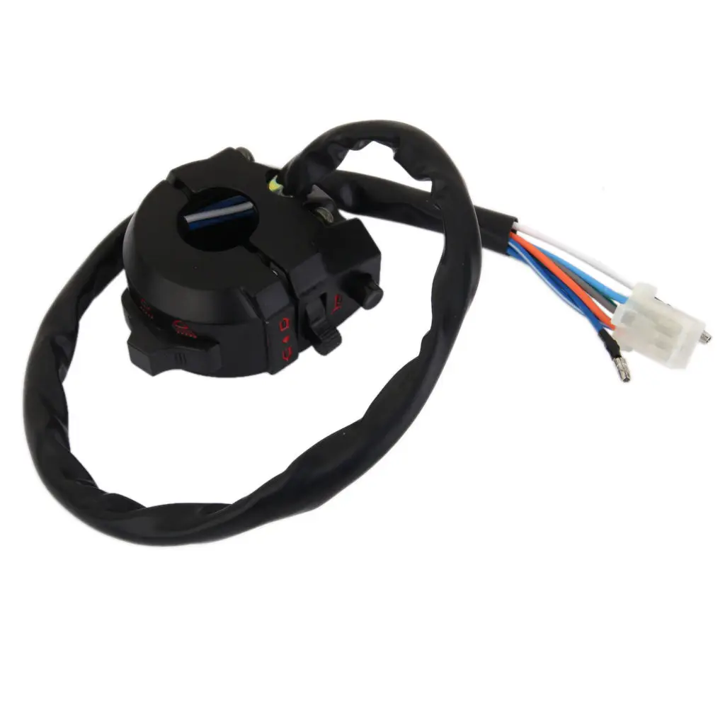 Universal Alloy Waterproof Smart Headlight Fog Light Emergency Light Switch Motorbike Left Control