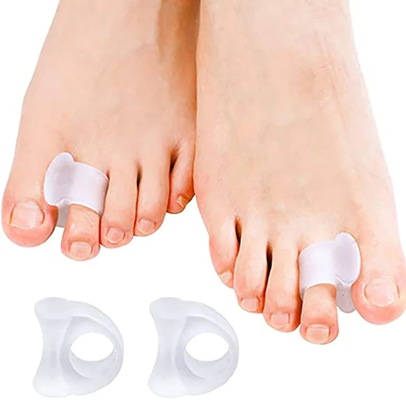 Best of 2pcs Silicone Toe Separator For Bunion Protection Hallux Valgus Correction Finger Toe Orthopedic Correction Pad Foot Care Tool Reviews & Tips