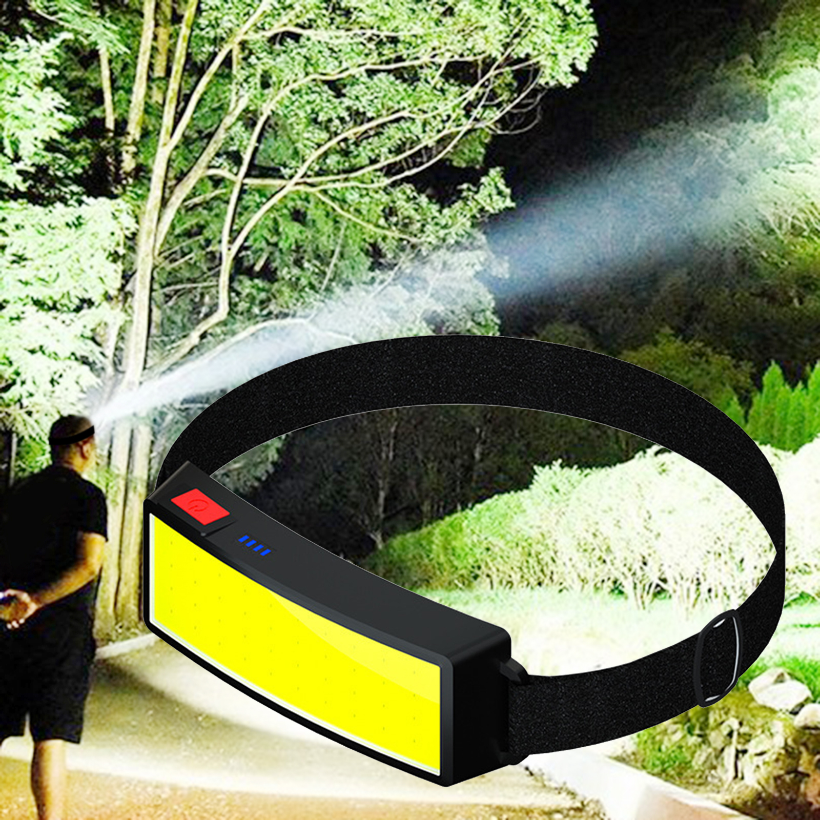 LED Headlamp Flashlights for Adults and Kids Outdoor Camping Running Walking