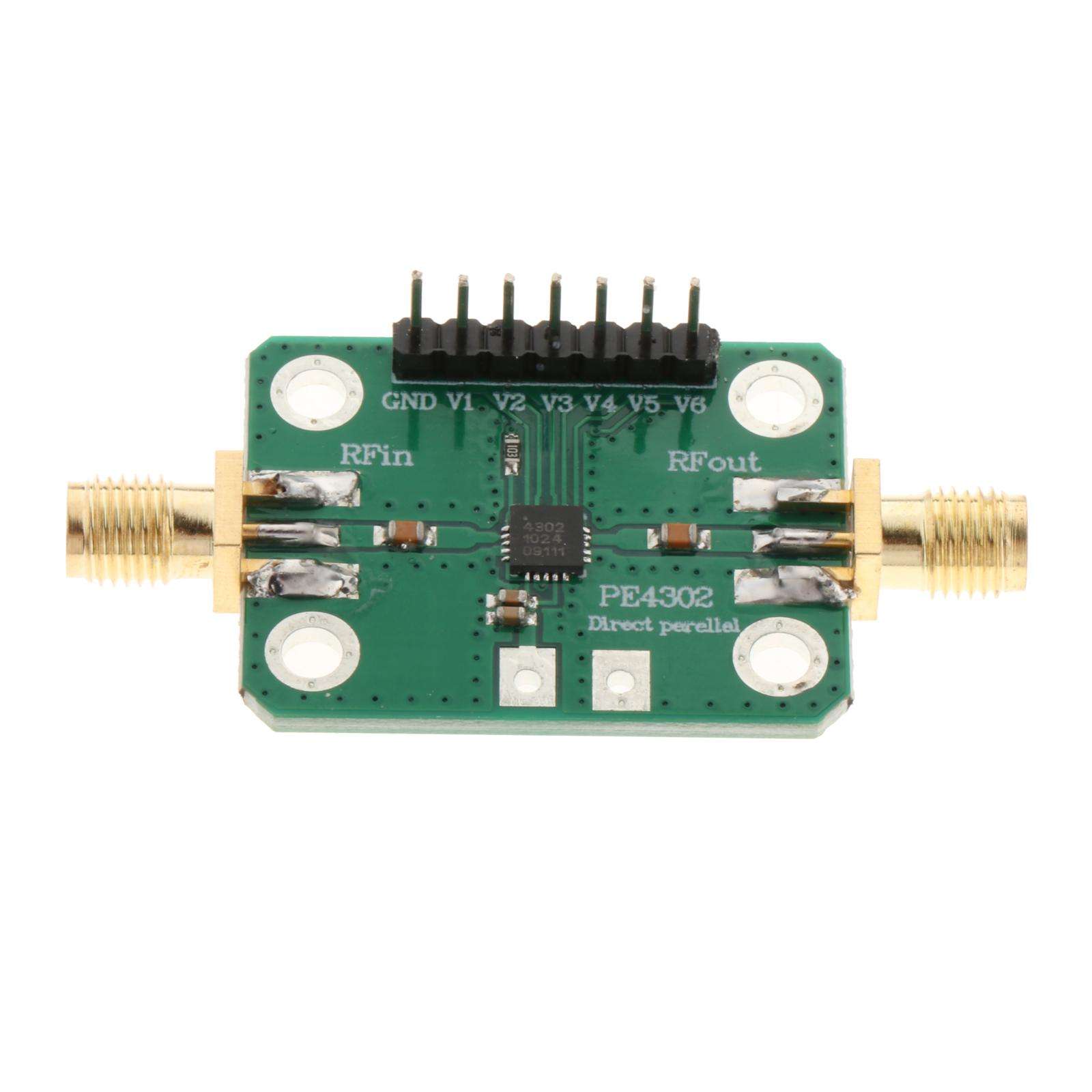 NC Attenuator PE4302 Parallel Immediate Mode Numerical Control SMA Female for Home