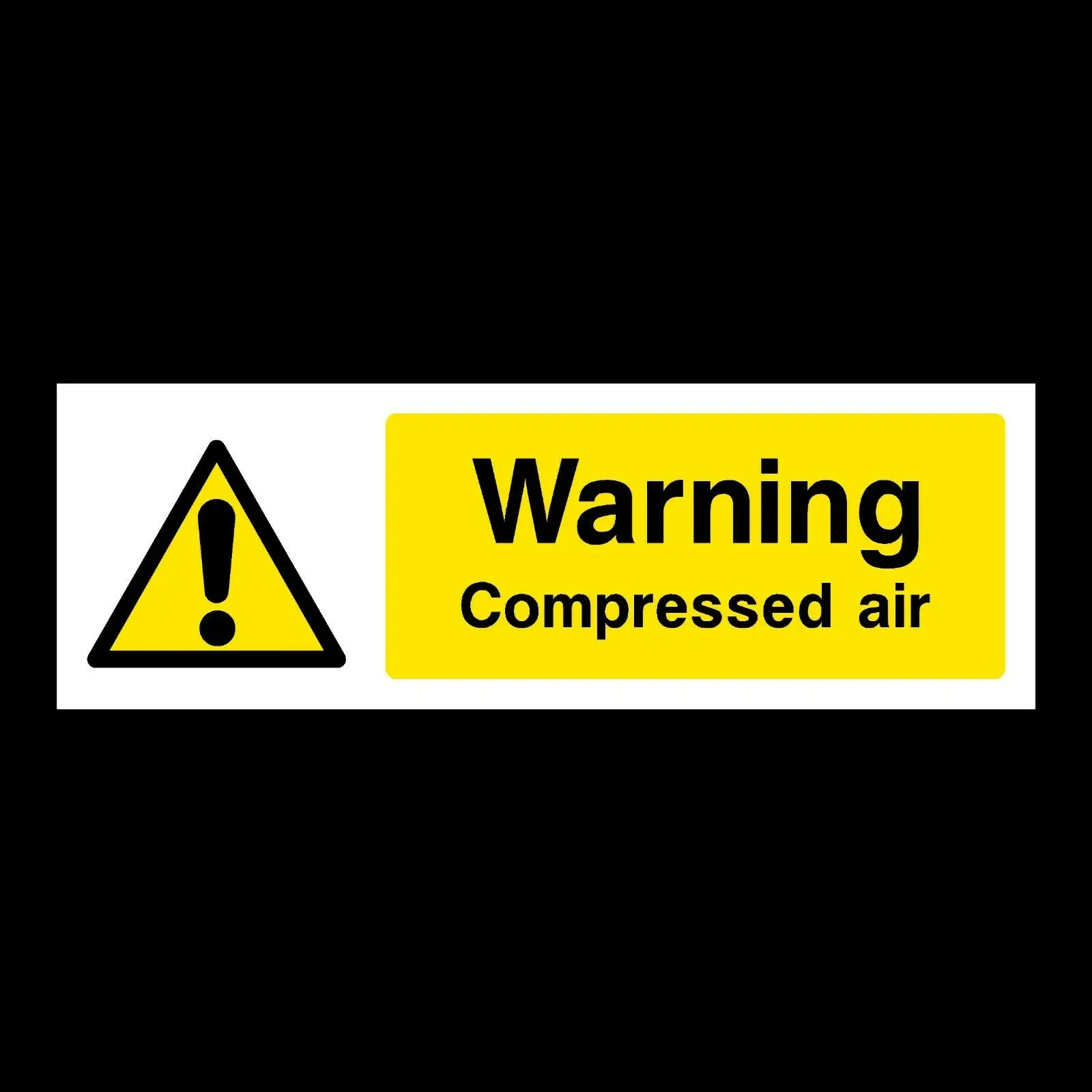 pegatinas / Adhesivo Advertencia de aire comprimido Garage señales de advertencia Pvc Impermeable 