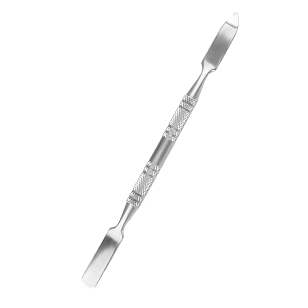 6 Steel Mixing Spatula Rod W/ Non-Slip Grip Makeup Cosmetic Blending Stick