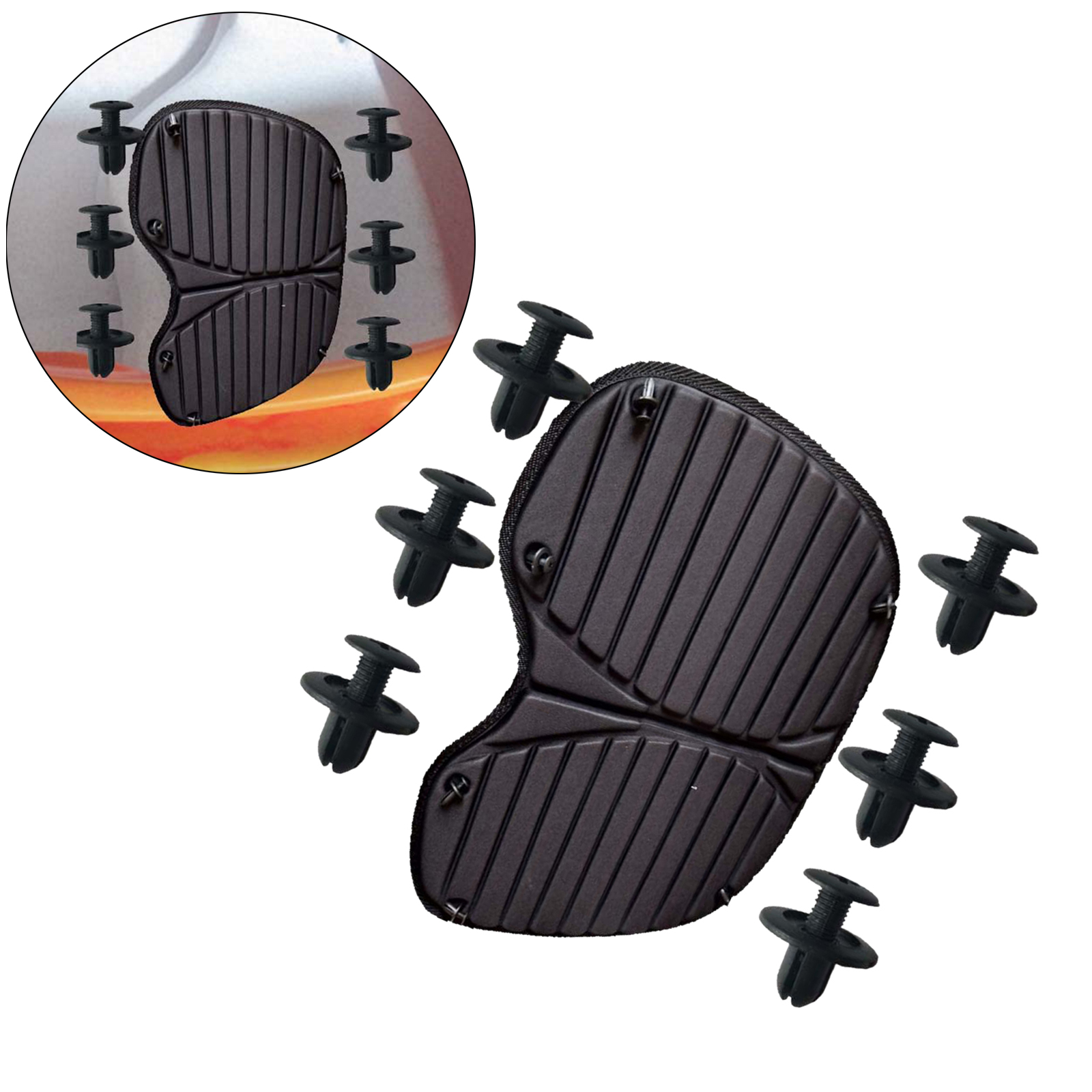 Durable Kayak Seat Cushion EVA Padded Pad Stadium Seats Comfortable Pads