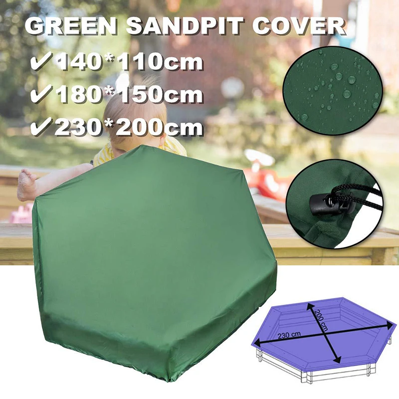 Sandboxes Cover Waterproof Sandpit Pool Protective Cover Bunker Cover for  Protects Sand and Toys JS22|Parts  Accessories| - AliExpress