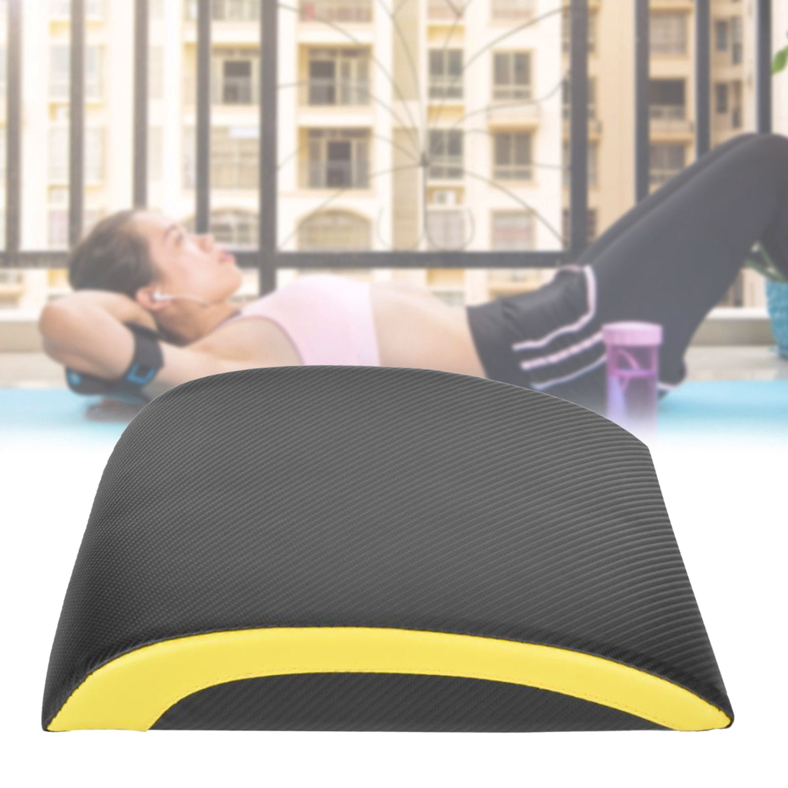 Guidance Motion Sit-Up Pads, Abdominal Exercise Home Gym Abs Trainer